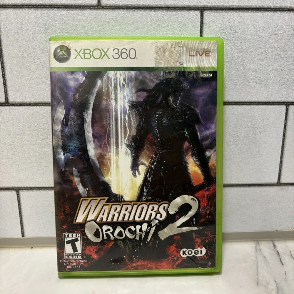 Warriors Orochi 2 Xbox 360 2008 CIB Tested Complete w/ Manual Koei